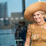 Modekoningin Máxima over een iets te wufte top 