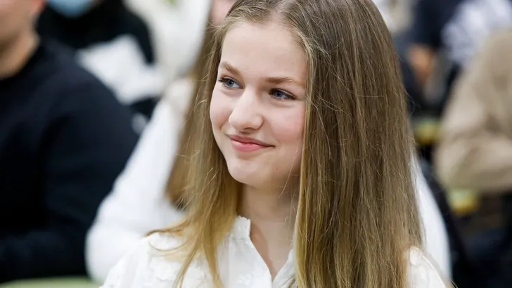 Princess Leonor attends the Conference on Youth and Cybersecurity