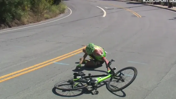 Cannondale-Drapac haalt Skujins uit Ronde van Californië na angstaanjagende val