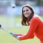 Kate Middleton doet Gaelic football