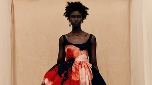 Cool couture: Alexander McQueen's Anemones collectie