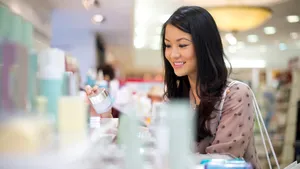 choosing cosmetics
