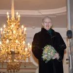 Queen Margrethe of Denmark in Fredensborg Denmark