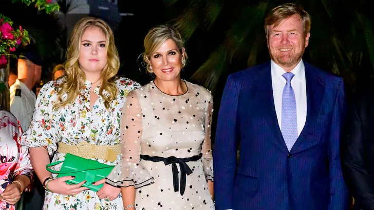 Koning Willem Alexander, Koningin Maxima en Prinses Amalia Bezoek aan Sint Maarten Dag 2