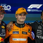 Verstappen, Norris en Hamilton uit de Formule 1