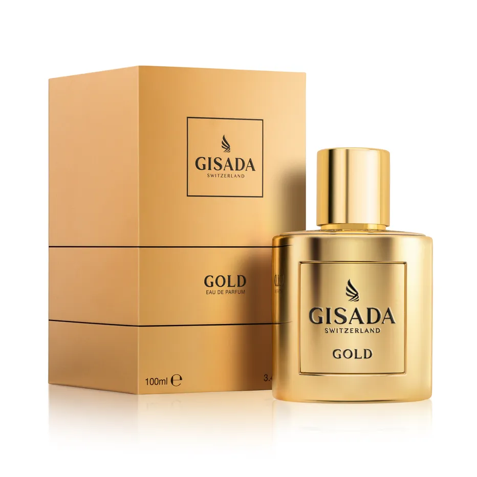Gold eau de parfum van Gisada | €95 (50 ml)