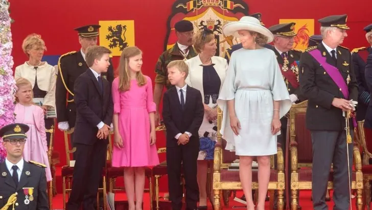 Belgische royals vieren Nationale Feestdag