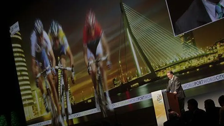 Ploegenpresentatie Tour-2010 op Willemsplein