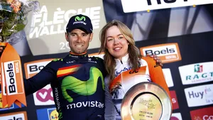 van der breggen en valverde op podium