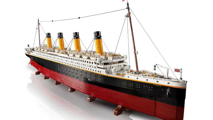Aan de slag: de Titanic in 9090 blokjes