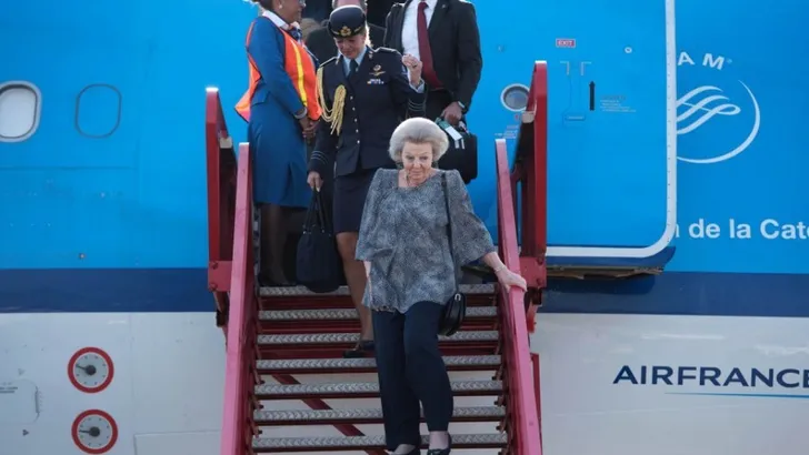 Prinses Beatrix op Aruba: de mooiste foto's 