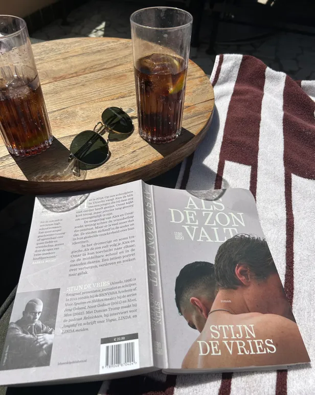 Het boek Als de zon valt van Stijn de Vries 