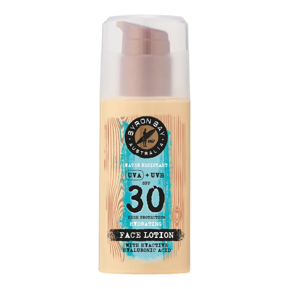 Face lotion SPF 30 €11,99 (50 ml) Byron Bay