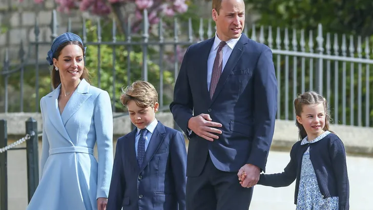 Royals Attend Easter Service At Windsor Castle