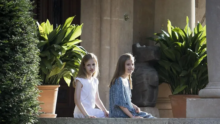 Spaanse prinsessen op zomerkamp in de VS