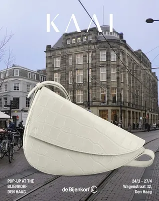 De pop-up van KAAI opende dit weekend de deuren bij de Bijenkorf in Den Haag.