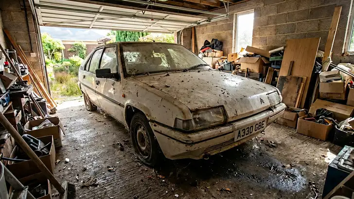 Ingenieur achter Thrust 2 parkeerde deze Citroën BX in 1988 in zijn garage en keek er nooit meer naar om
