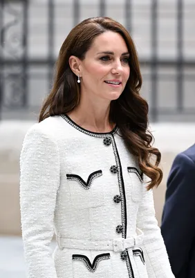 Kate Middleton in tweed of wol