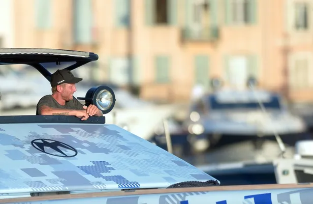 Lapo Elkann op zijn jacht