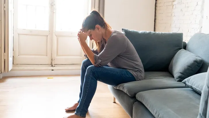 Young woman suffering from depression