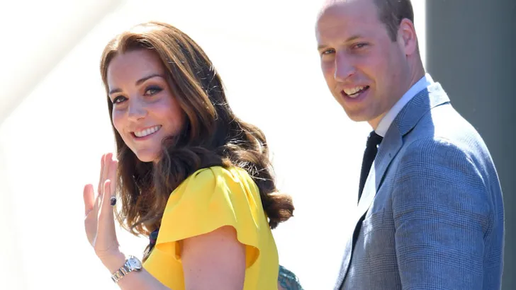 Hier zomeren Will en Kate