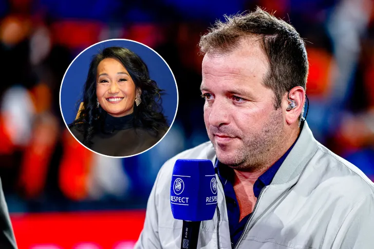 Rafael van der Vaart, inzet: Mischa Blok.
