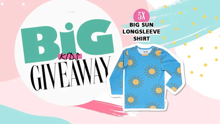 Big Kids Giveaway: 5x Big Sun longsleeve shirt van CarlijnQ