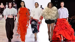 Fluffy franje: de trend die je dit voorjaar overal gaat zien