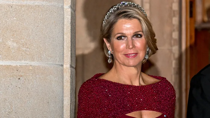 Koningin Máxima straalt in bekende jurk bij staatsbanket Cyprus