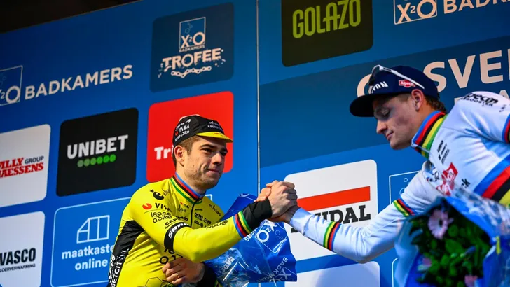 Cyclocross race in Baal X2O badkamers trophee 2024 men