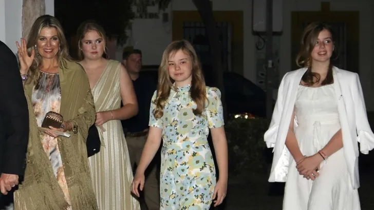 Wil je zien: prinses Amalia in het lang!