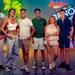 De cast van Proppers in Albu