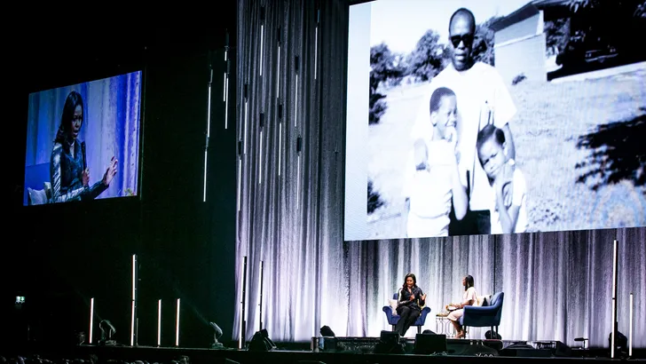 Michelle Obama: "Ik weet niet goed hoe ik anders kan zijn dan open”