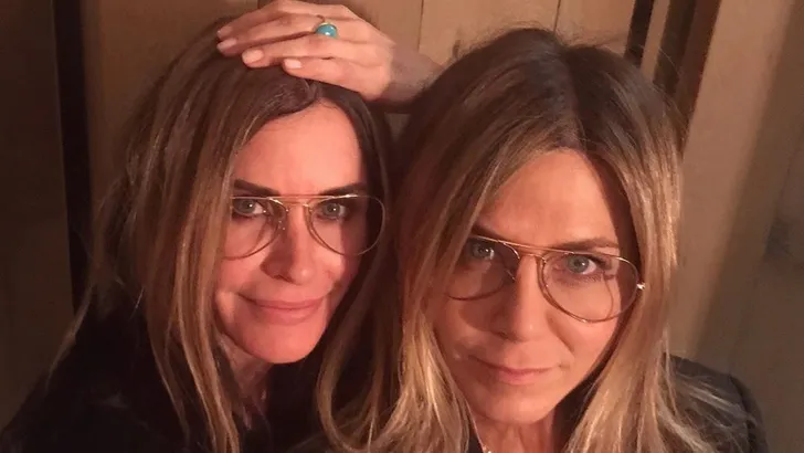 Mooi: de vriendschap van Courteney en Jennifer