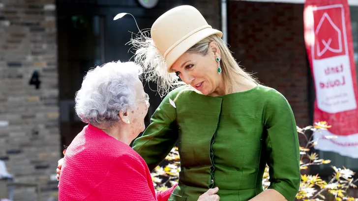 Love it: Koningin Máxima met cloche-hoed