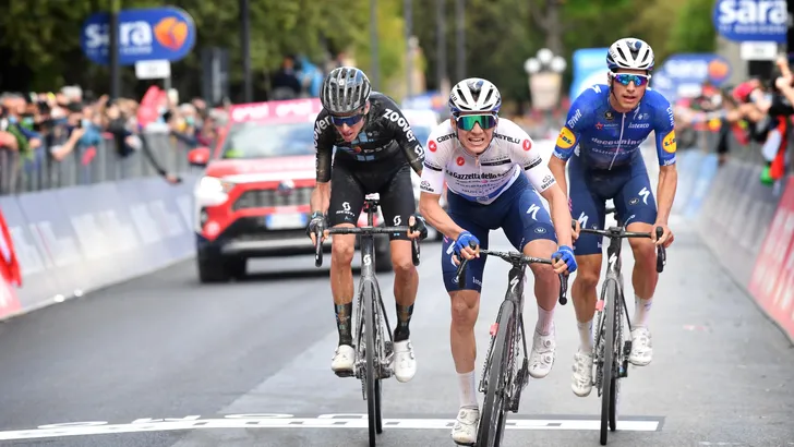 Remco Evenepoel: 'Ik blijf voor elke meter vechten'f