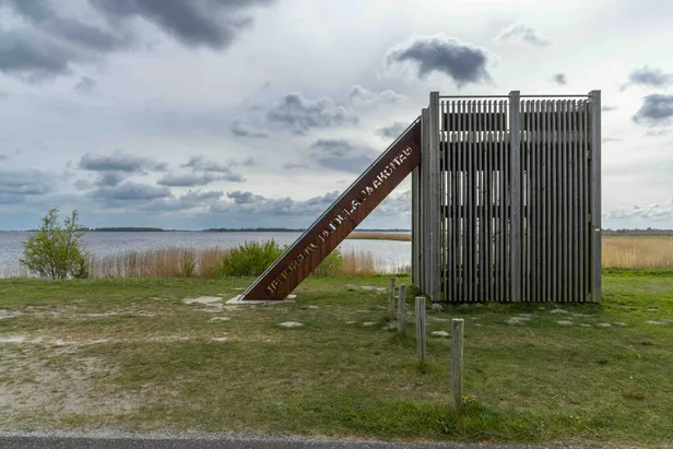 Nationaal Park Lauwersmeer, op de grens van Friesland en Groningen