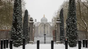 Paleis Huis ten Bosch sneeuw