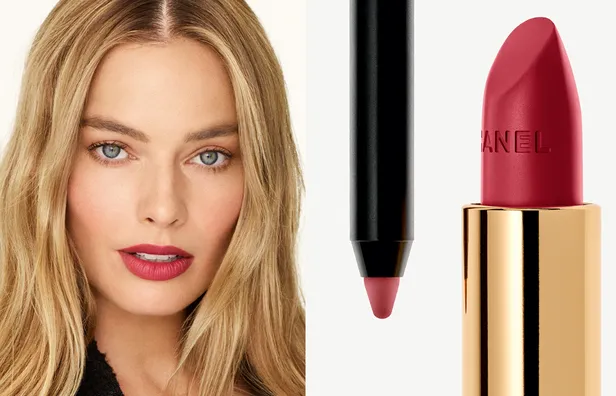Rouge Allure Velvet ‘Essentielle’ + Le Crayon Lèvres ‘Bois de Rose’