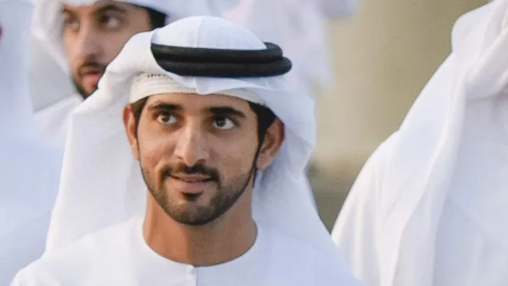 Zien: Kroonprins Dubai met bambi 
