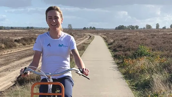 Annemiek van Vleuten zit weer op de fiets: 'Misschien wat meer gemotiveerd en minder bang'