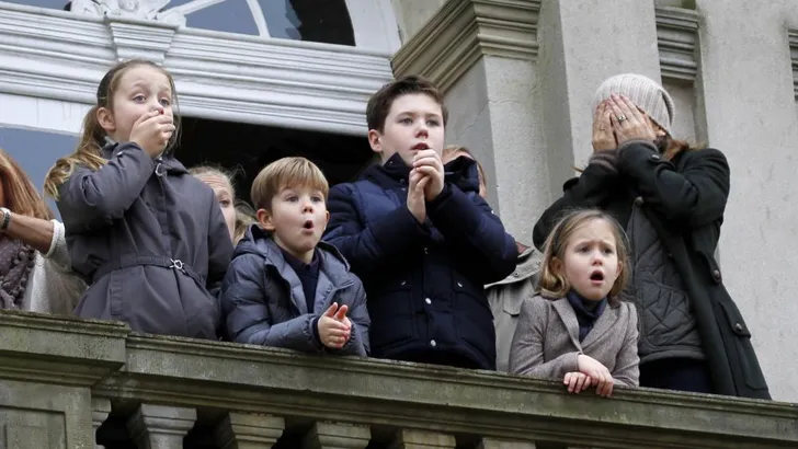 Grote schrik: Deense royals getuige van ongeluk