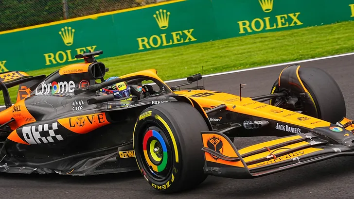 De McLaren Formule 1-auto. CEO Zak Brown heeft problemen met de coureurs