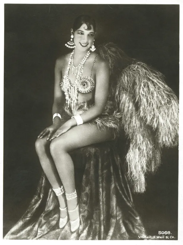 Josephine Baker als showgirl 