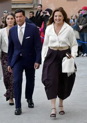 Prinses Alexia met echtgenoot Carlos Morales.