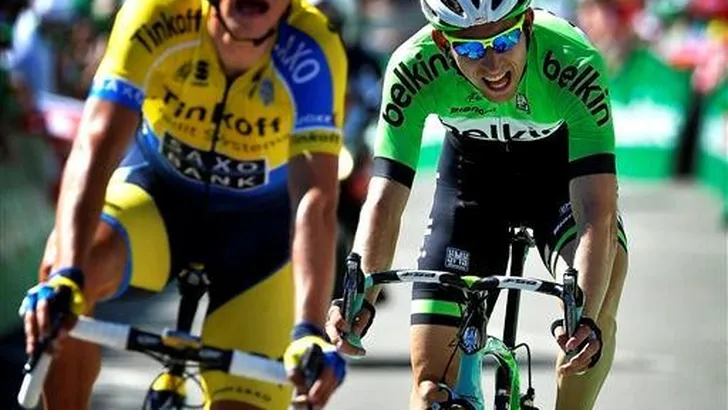 Mollema grijpt naast ritwinst in Zwitserland