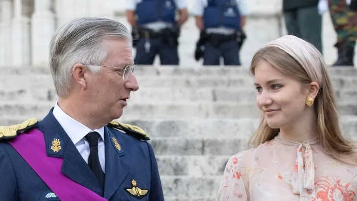 Koning Filip en kroonprinses Elisabeth