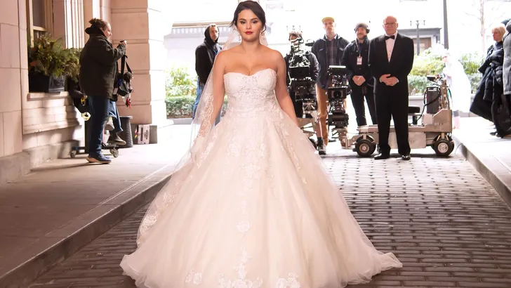 Selena Gomez Films Scene In Wedding Dress On 'Only Murders In The Building' Set
