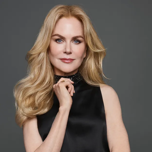 Persfoto van Nicole Kidman voor Clé de Peau Beauté