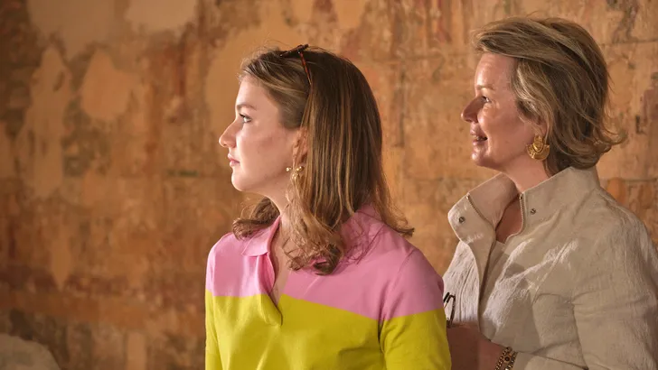 Belgian Royals Visit An Excavation Site - Egypt